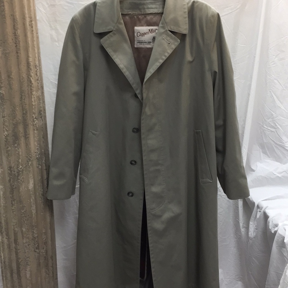 Clipper Mist Men’s Trench Coat